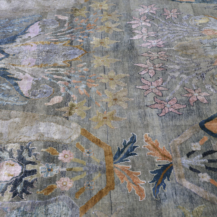 Image for Blue Alchemy Transitional Silk Wool Blend Rug - 9'10" x 14'2"