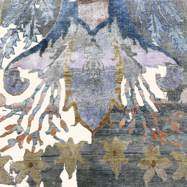Image for Blue Alchemy Transitional Silk Wool Blend Rug - 9'10" x 14'2"