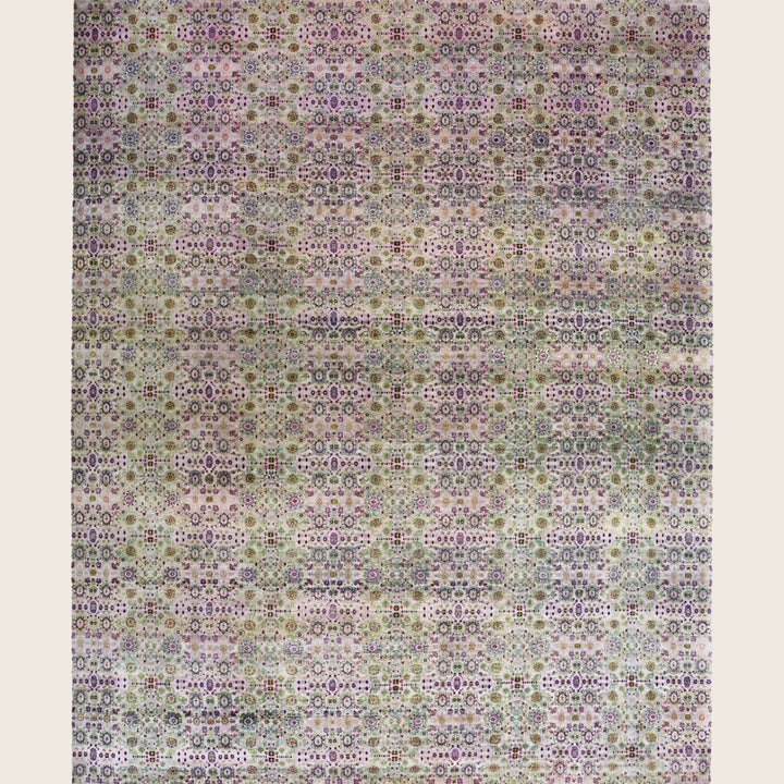 Pink Alchemy Transitional Silk Rug - 15'10" x 20'2"