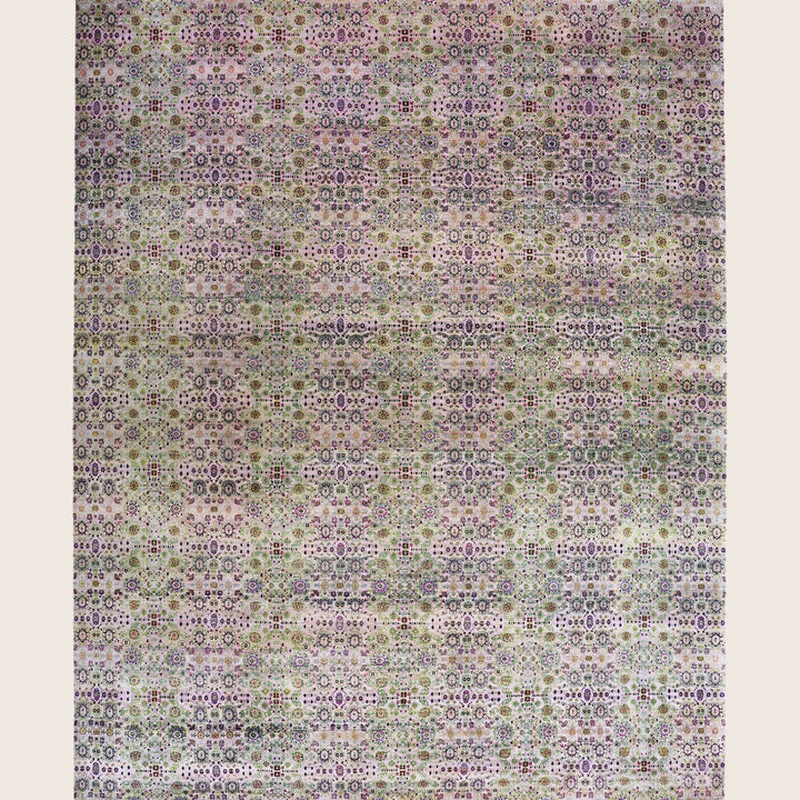 Pink Alchemy Transitional Silk Rug - 15'10" x 20'2"