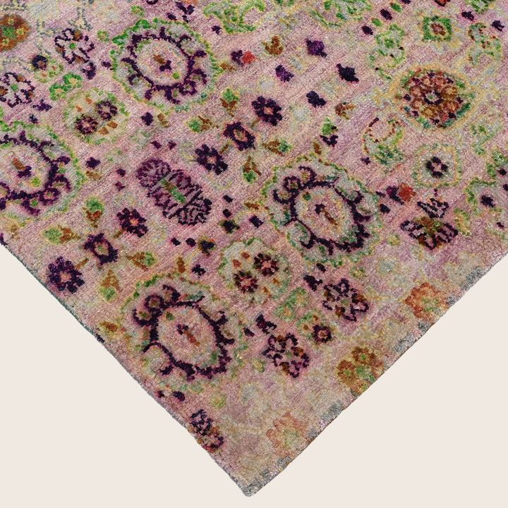 Pink Alchemy Transitional Silk Rug - 15'10" x 20'2"