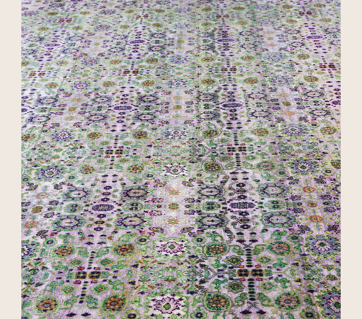 Pink Alchemy Transitional Silk Rug - 15'10" x 20'2"
