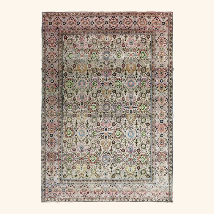Image for Grey Alchemy Traditional Silk Rug - 9'11" x 14'6"
