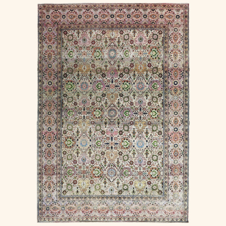 Image for Multicolored Alchemy Traditional Silk Rug - 9'11" x 14'6"