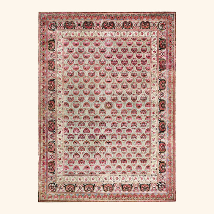 Image for Multicolored Alchemy Traditional Silk Rug - 8'10" x 12'4"