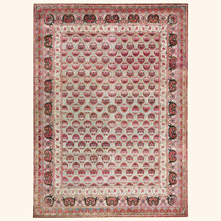 Image for Multicolored Alchemy Traditional Silk Rug - 8'10" x 12'4"