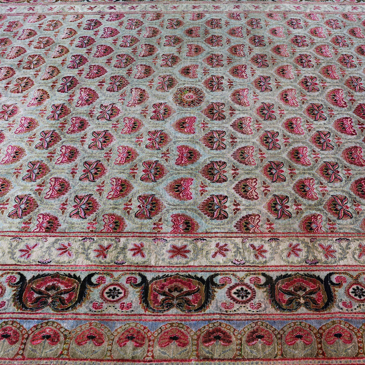 Image for Multicolored Alchemy Traditional Silk Rug - 8'10" x 12'4"