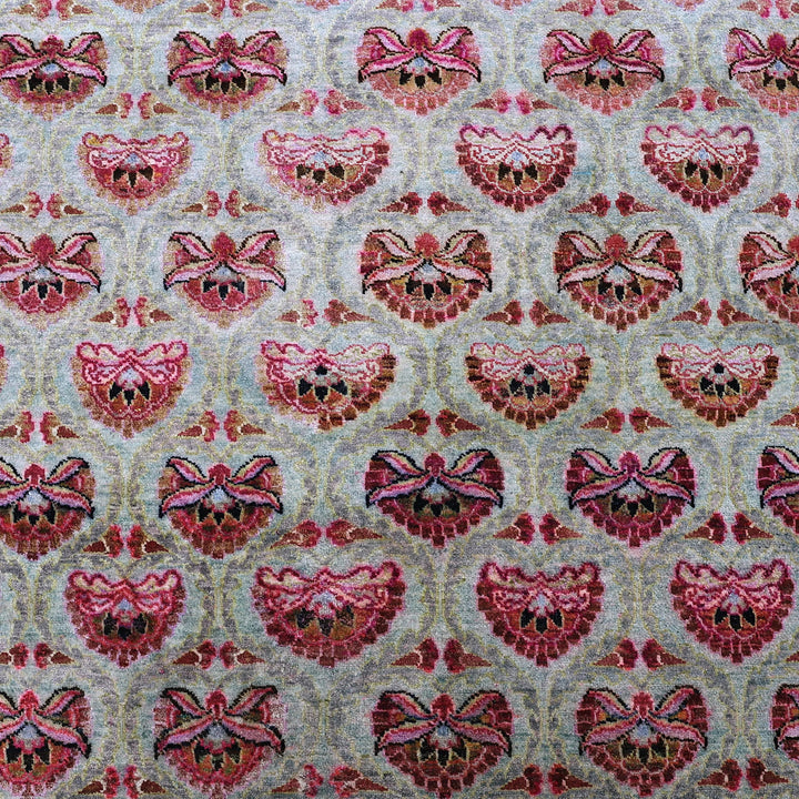 Image for Multicolored Alchemy Traditional Silk Rug - 8'10" x 12'4"