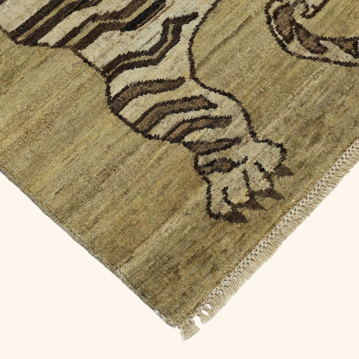 Image for Cream Alchemy Transitional Wool Rug - 4'2" x 6'1"