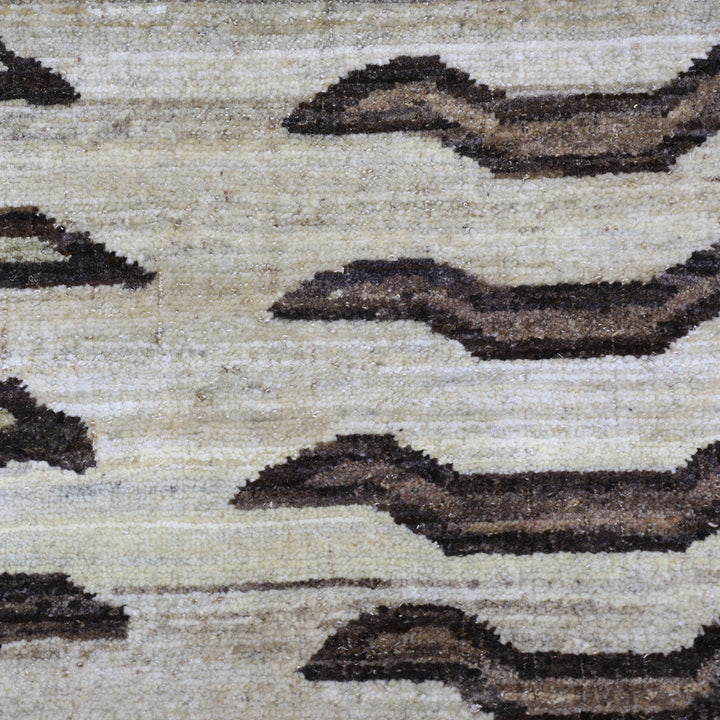 Image for Cream Alchemy Transitional Wool Rug - 4'2" x 6'1"