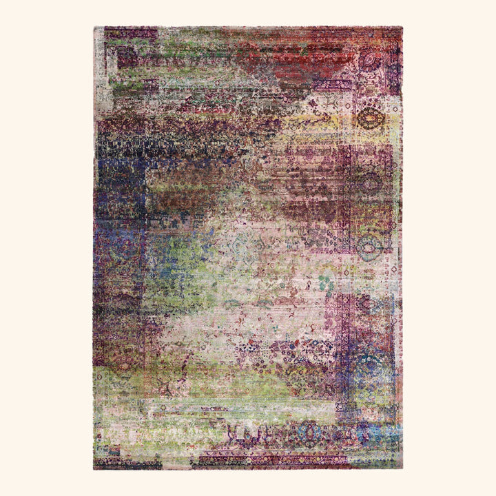 Image for Multicolored Alchemy Transitional Silk Wool Blend Rug - 9'8" x 13'9"