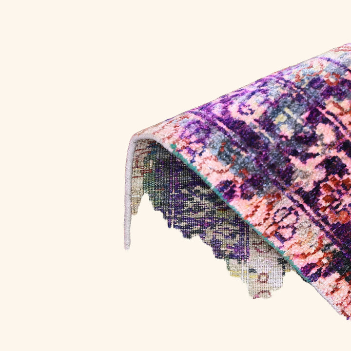 Image for Multicolored Alchemy Transitional Silk Wool Blend Rug - 9'8" x 13'9"