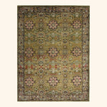 Image for Brown Alchemy Traditional Silk Wool Blend Rug - 8'11" x 11'11"