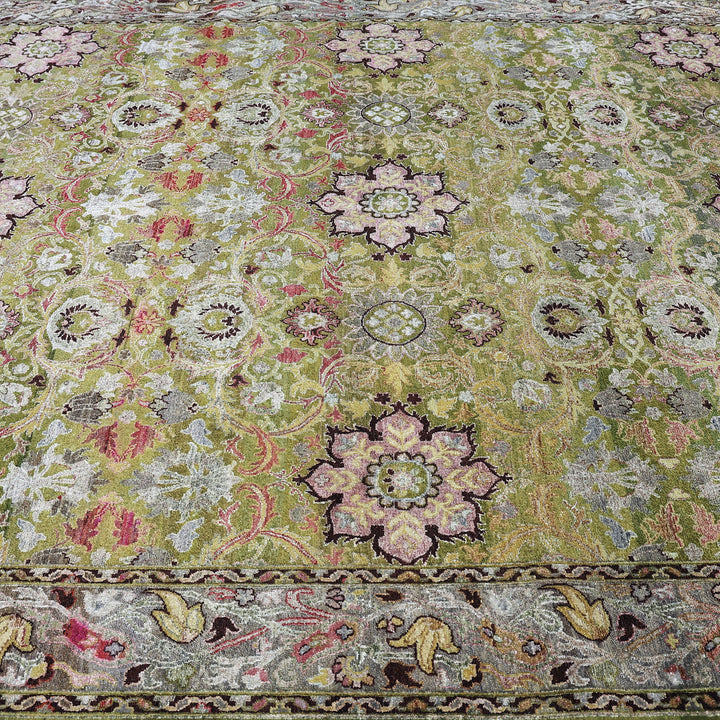 Image for Brown Alchemy Traditional Silk Wool Blend Rug - 8'11" x 11'11"