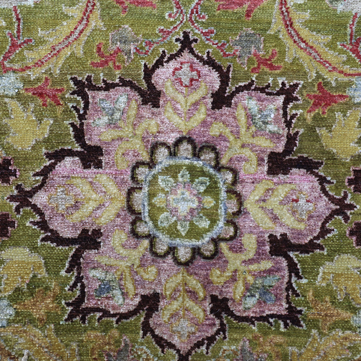 Image for Brown Alchemy Traditional Silk Wool Blend Rug - 8'11" x 11'11"