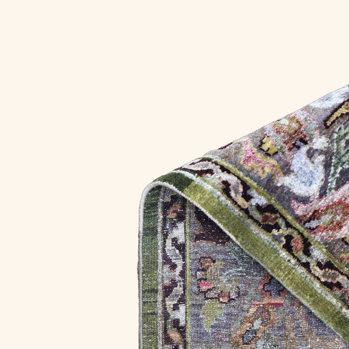 Image for Brown Alchemy Traditional Silk Wool Blend Rug - 8'11" x 11'11"