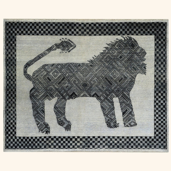 Image for Grey Alchemy Transitional Silk Wool Blend Rug - 4'7" x 5'10"