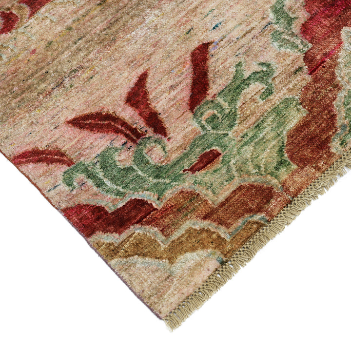 Image for Red Alchemy Transitional Silk Rug - 3'1" x 4'11"