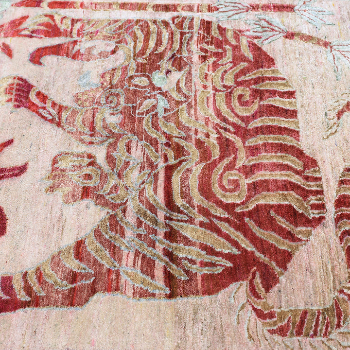 Image for Red Alchemy Transitional Silk Rug - 3'1" x 4'11"