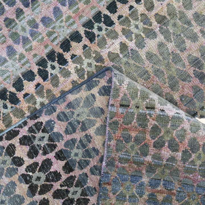 Image for Grey Alchemy Transitional Silk Wool Blend Rug - 7' x 10'