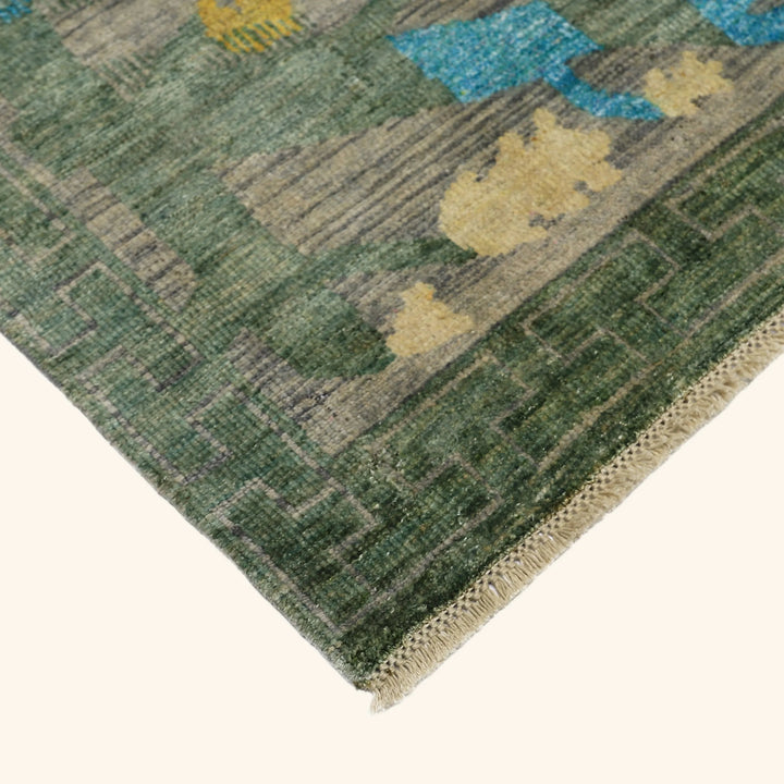 Image for Grey Alchemy Transitional Silk Wool Blend Rug - 4'4" x 6'