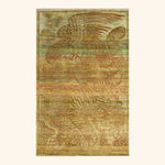 Image for Brown Alchemy Transitional Silk Wool Blend Rug - 5'11" x 9'4"