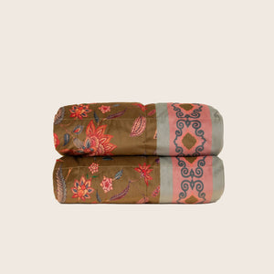 Image for Jodphur Bloom Quilt Olive