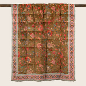 Image for Jodphur Bloom Quilt Olive - hover