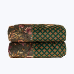 Image for Floreal World Quilt Green
