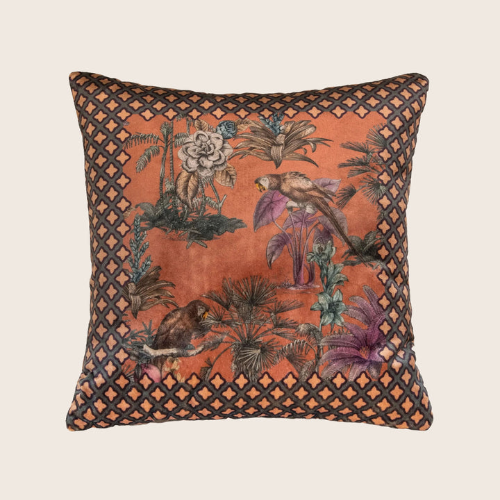 Antiqua Flower Pillow