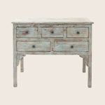 Vintage Distressed Small Credenza