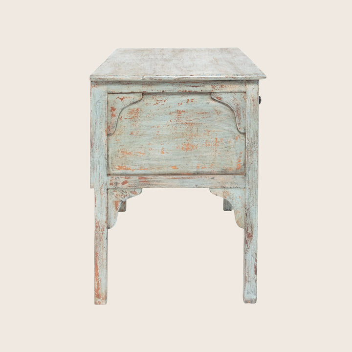 Vintage Distressed Small Credenza