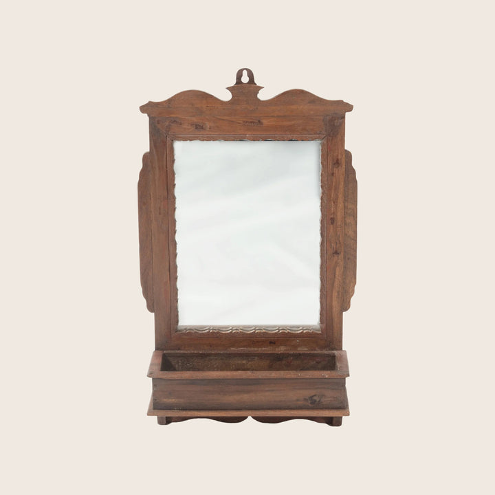 Vintage Storage Mirror