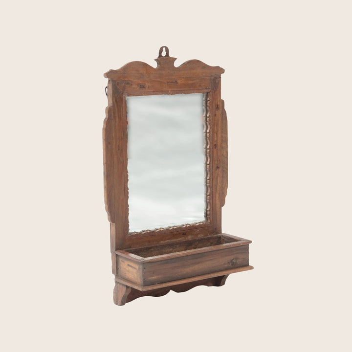 Vintage Storage Mirror