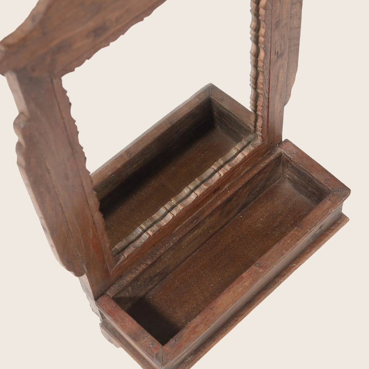 Vintage Storage Mirror