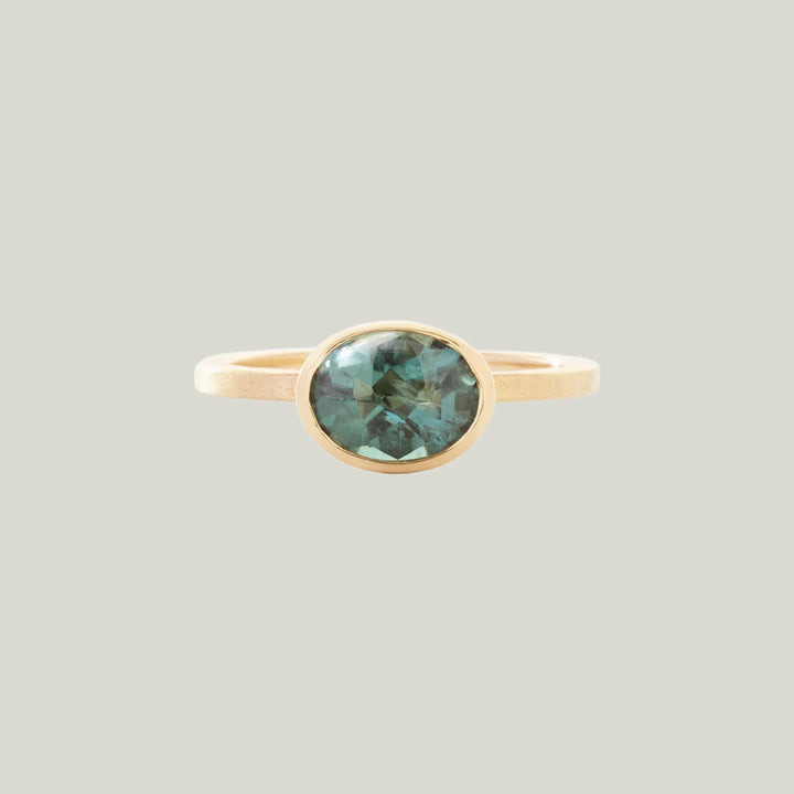 Image for TASMAN SEA: Tourmaline and Diamond Solitaire