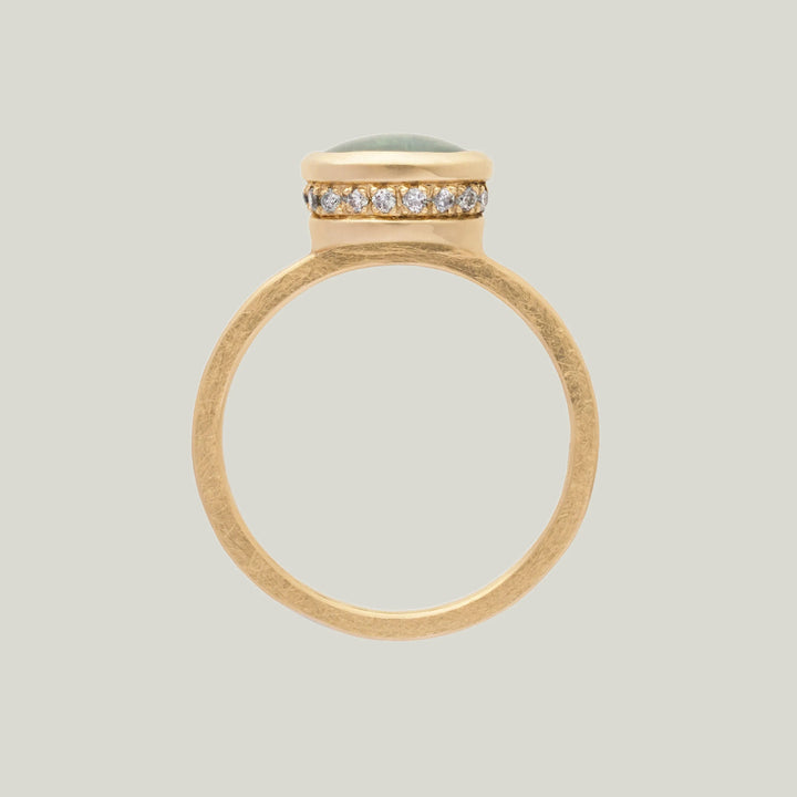 Image for TASMAN SEA: Tourmaline and Diamond Solitaire