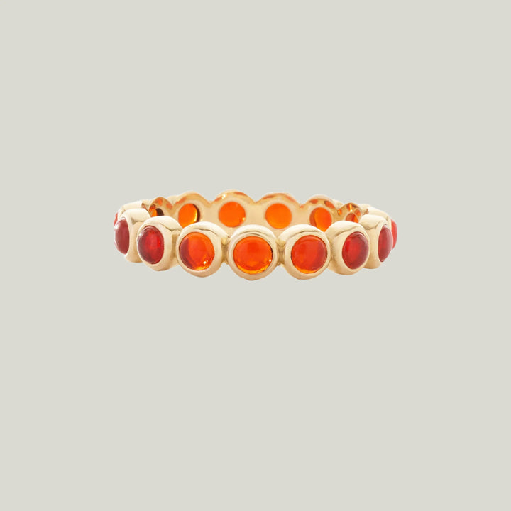 Image for RANGITOTO: Opal Eternity Ring