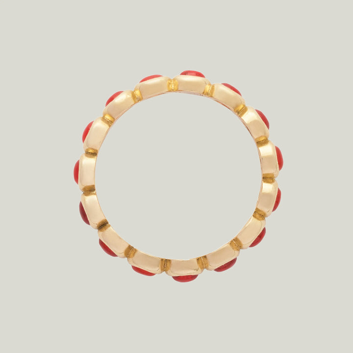 Image for RANGITOTO: Opal Eternity Ring