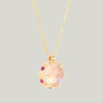 Image for ROYAL MILE: Moonstone and Ruby Pendant Necklace