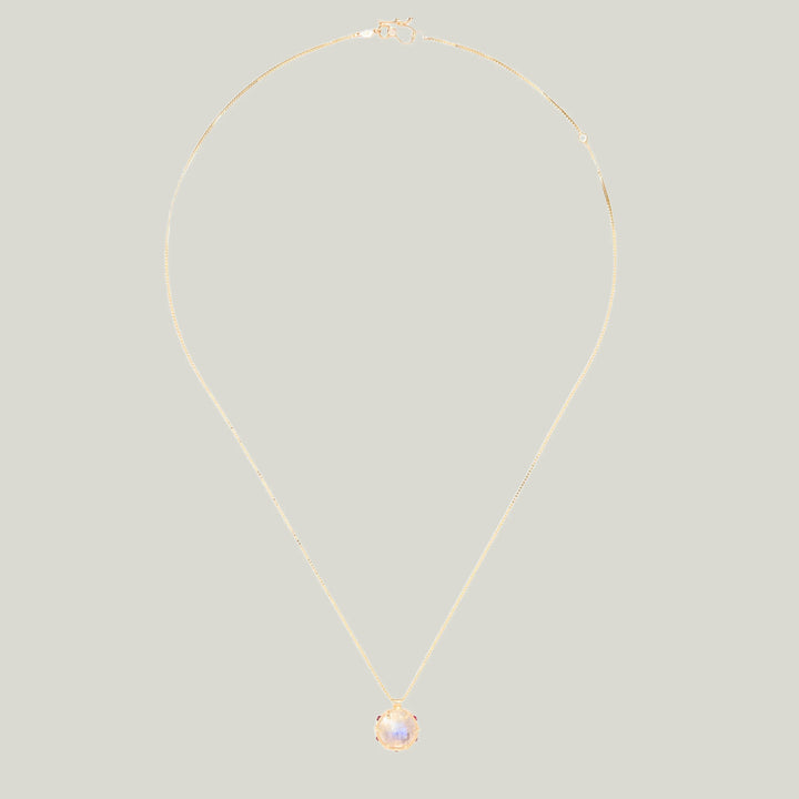 Image for ROYAL MILE: Moonstone and Ruby Pendant Necklace