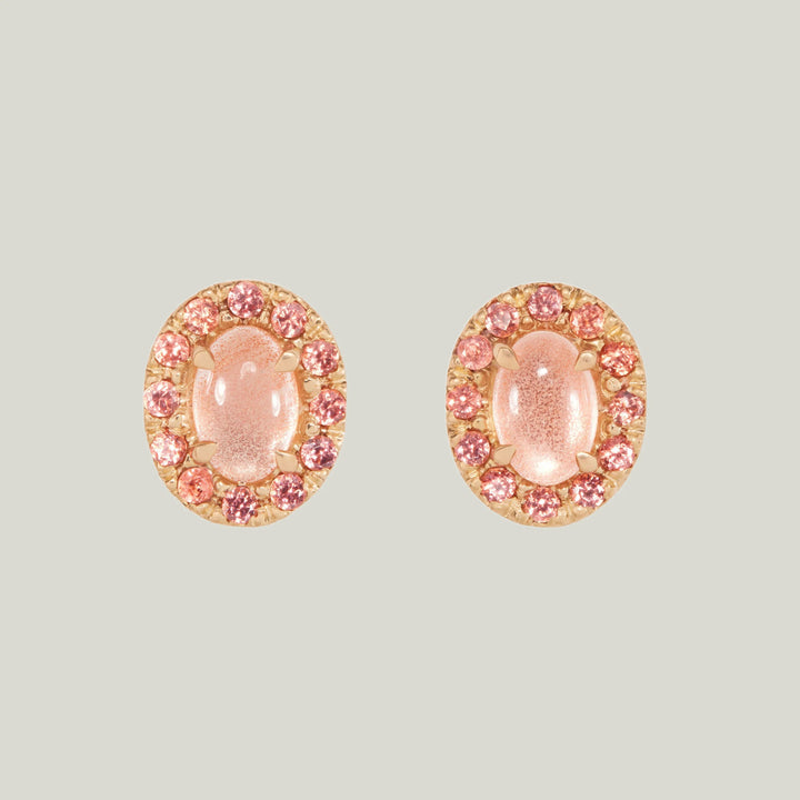 Image for PRIMROSE: Sunstone and Spinel Studs