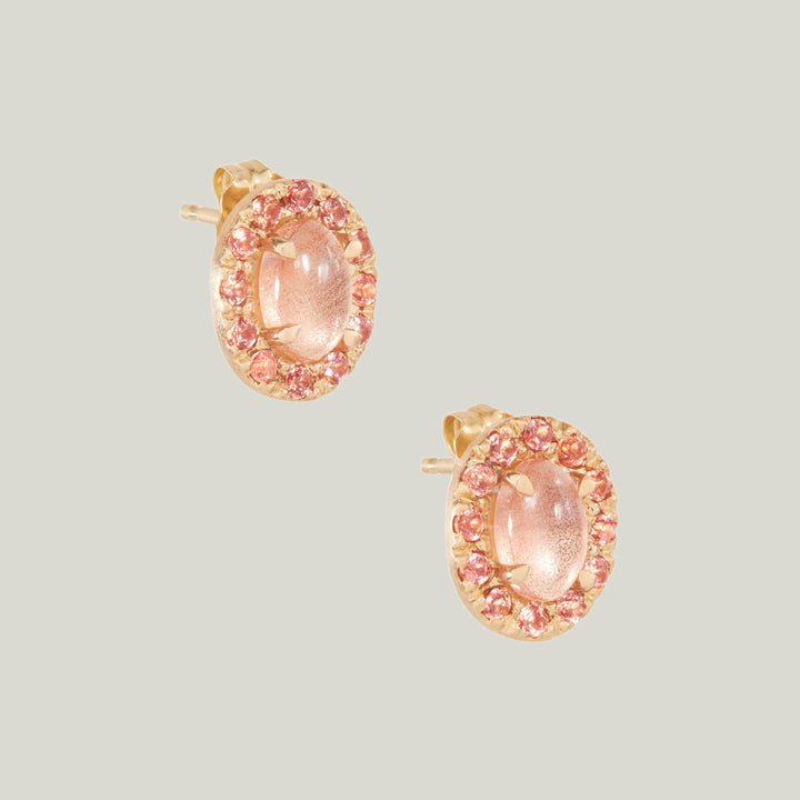 Image for PRIMROSE: Sunstone and Spinel Studs