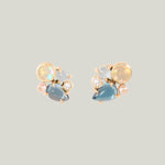 Image for LES HALLES: Gemstone Cluster Studs