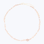 Image for NOTTING HILL: Chunky Pearl Strand Necklace, Garden Rose