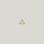 Image for Cléo Opal Triangle Stud - Single