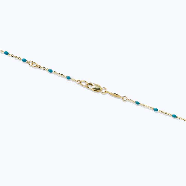 Image for Bohème Beaded Enamel Chain Necklace