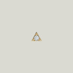 Image for Cléo Diamond Triangle Stud - Single