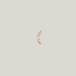Image for Diamond Croissant Stud - Single