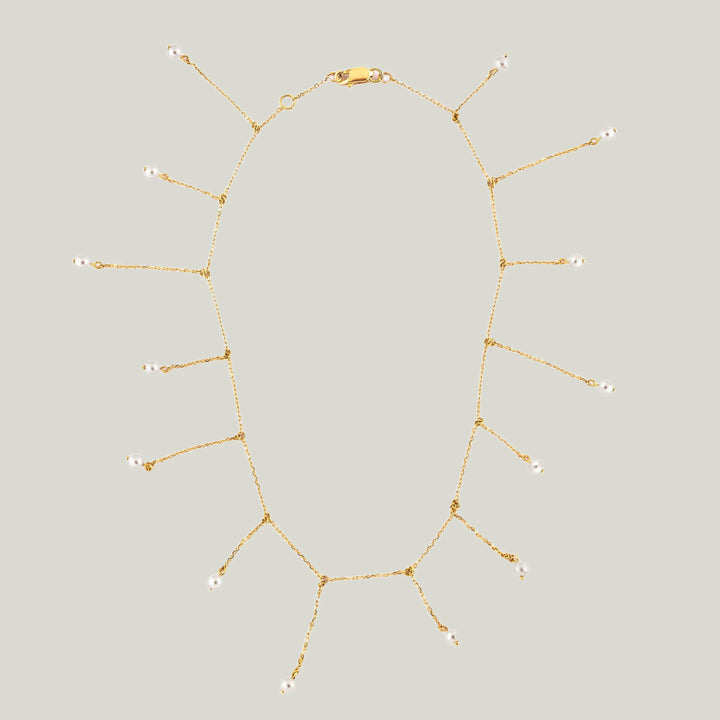 Image for Resort Ankle Bracelet 18K Gold And Pearls
